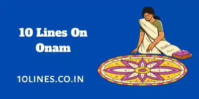 10 Lines On Onam In English